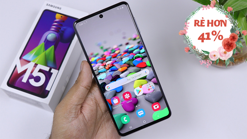 Săn ngay Galaxy M51 cũ đang có ưu đãi giảm sốc, giá chỉ từ 5.6 triệu