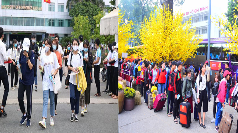 Lịch nghỉ Tết Nguyên đán Tân Sửu 2021 của sinh viên các trường đại học
