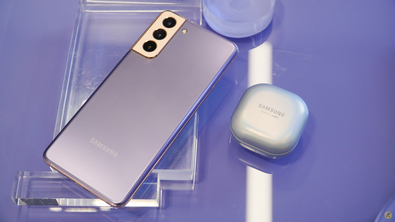 Mặt lưng ấn tượng của Samsung Galaxy S21 5G