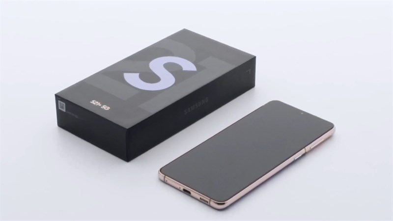 Hộp của Samsung Galaxy S21 5G