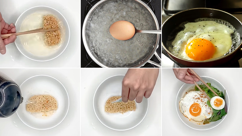 Cách làm món mì trứng