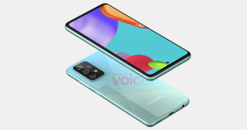 Ảnh render Samsung Galaxy A52
