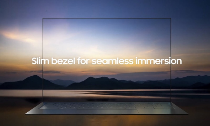 Laptop Samsung Blade Bezel