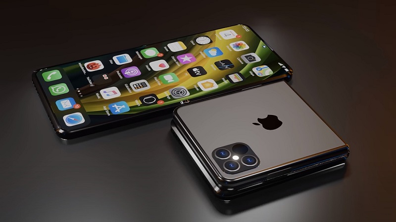 Apple bắt đầu thử nghiệm iPhone màn hình gập, dự kiến sẽ có trải nghiệm giống như Samsung Galaxy Z Flip Apple bắt đầu thử nghiệm iPhone màn hình gập, dự kiến sẽ có trải nghiệm giống như Samsung Galaxy Z Flip