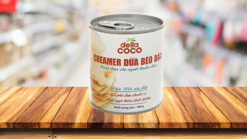 Creamer dừa béo đặc Delta Coco