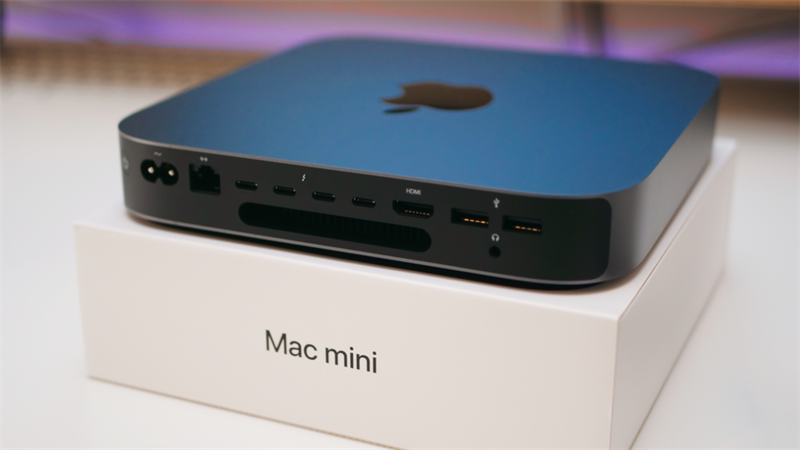 Con Chip M1 giúp Mac Mini tăng sức mạnh hiệu năng đáng kể.