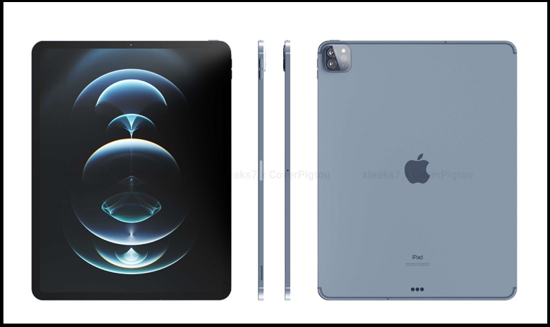 Hình ảnh thiết kế iPad Air 4 tuyệt đẹp lấy cảm hừng từ iPad Pro - Công nghệ  mới nhất - Đánh giá - Tư vấn thiết bị di động