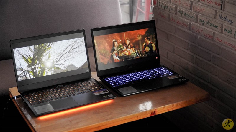 Thiết kế bộ đôi laptop Dell Gaming