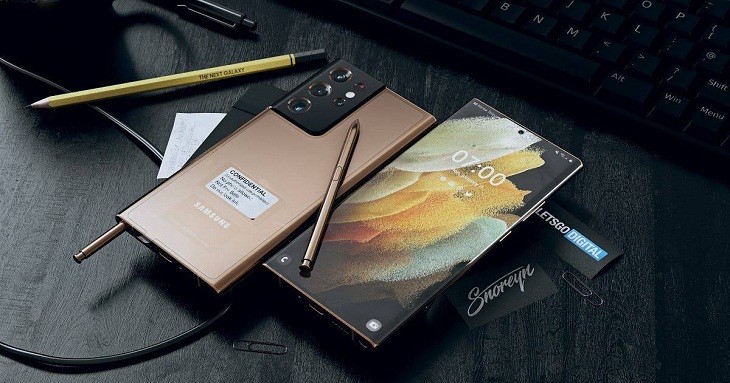 Lô diện vẻ đẹp nam tính khó cưỡng của Samsung Galaxy Note 21 Ultra