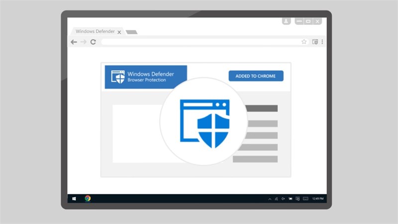 Tiện ích Windows Defender Tiện ích Windows Defender
