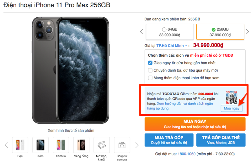 Mua iPhone giảm giá