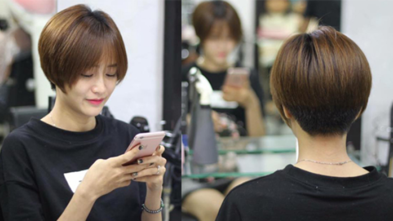 Kiểu tóc ngắn bob uốn cụp Hàn Quốc là lựa chọn hoàn hảo cho những bạn gái muốn tạo nên phong cách đầy nữ tính nhưng không kém phần cá tính. Với đường nét tinh tế và hiện đại kiểu tóc này sẽ làm bạn hài lòng. Xem hình để cảm nhận sự đẹp của kiểu tóc này.