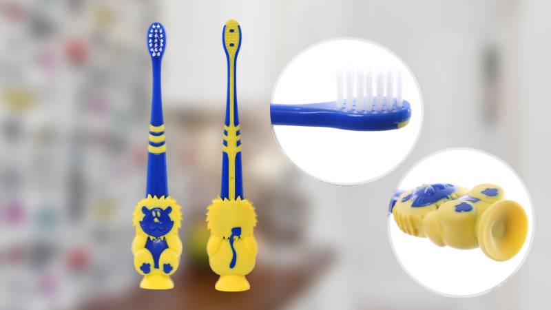 Bàn chải cho bé 2 - 6 tuổi Oral-Clean Jungle King Kids lông mềm Bàn chải cho bé 2 - 6 tuổi Oral-Clean Jungle King Kids lông mềm