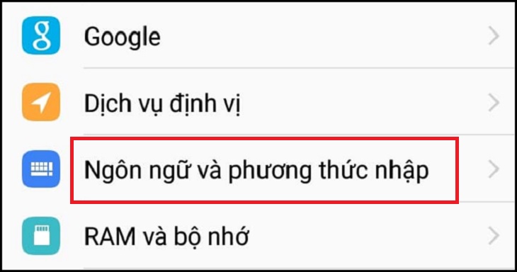 Cài đặt giao diện bàn phím mới