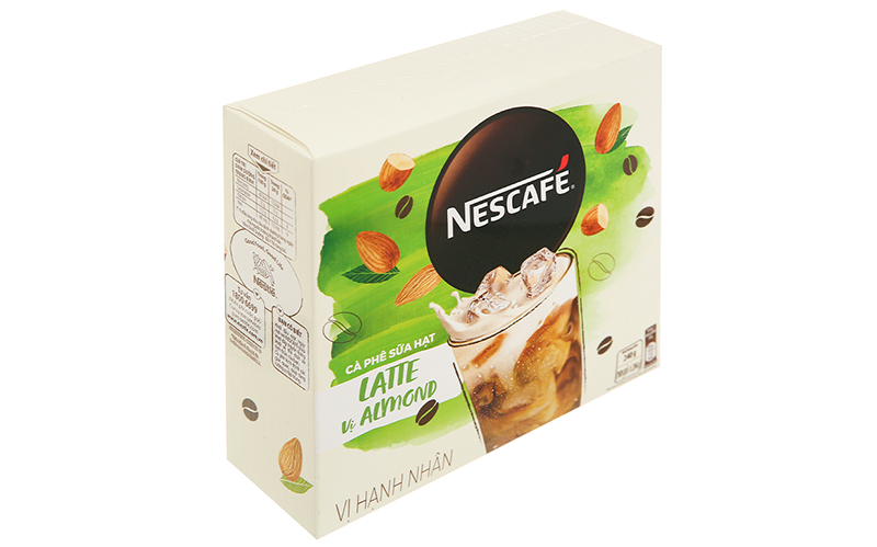 Cà phê sữa hạt Latte NesCafé vị hạnh nhân 240g