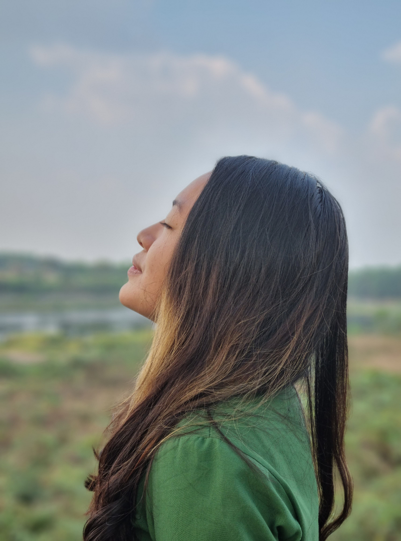 Ảnh chụp xóa phông trong điều kiện đầy đủ sáng. Ảnh chụp xóa phông trong điều kiện đầy đủ sáng.