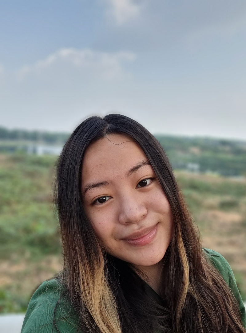 Ảnh selfie trong điều kiện đầy đủ sáng trên Galaxy S21+ 5G. Ảnh selfie trong điều kiện đầy đủ sáng trên Galaxy S21+ 5G.