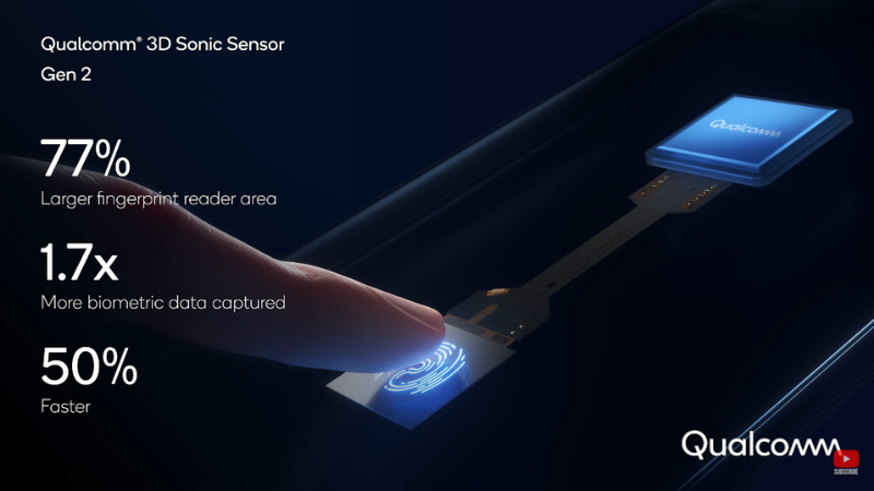 Cảm biến vân tay siêu âm trên S21+ 5G nhận diện khá nhanh. Cảm biến vân tay siêu âm trên S21+ 5G nhận diện khá nhanh.