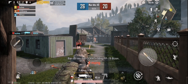 Dù FPS trung bình là 40 khi S21+ 5G chơi PUBG Mobile nhưng các thao tác điều khiển, giao tranh trong game đều rất ổn định. Dù FPS trung bình là 40 khi S21+ 5G chơi PUBG Mobile nhưng các thao tác điều khiển, giao tranh trong game đều rất ổn định.