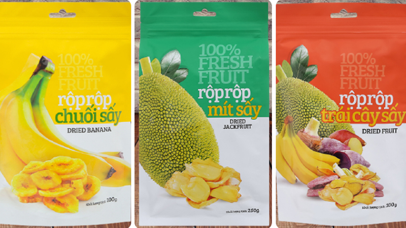 Trái cây sấy Rộp Rộp Trái cây sấy Rộp Rộp