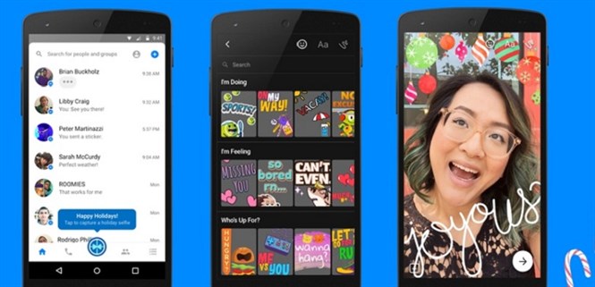 Sử dụng hiệu ứng mới cho camera Messenger giúp đăng ảnh thú vị hơn