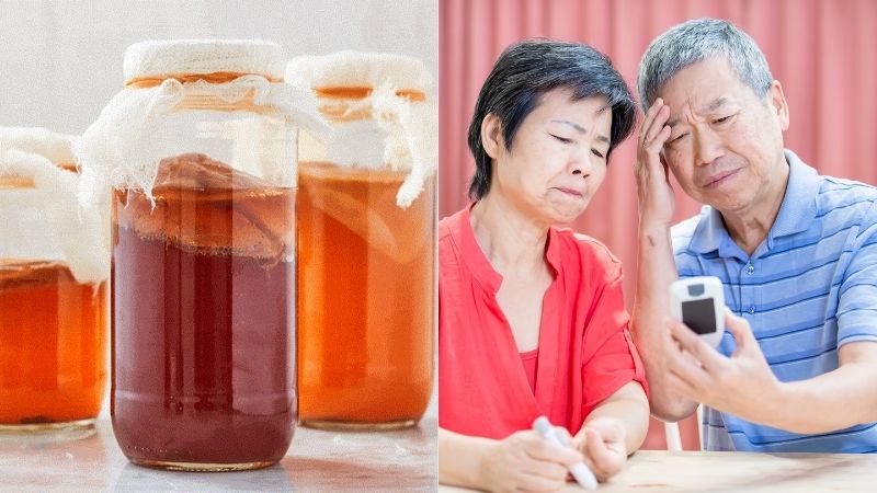 Kombucha có thể khiến tăng lượng đường