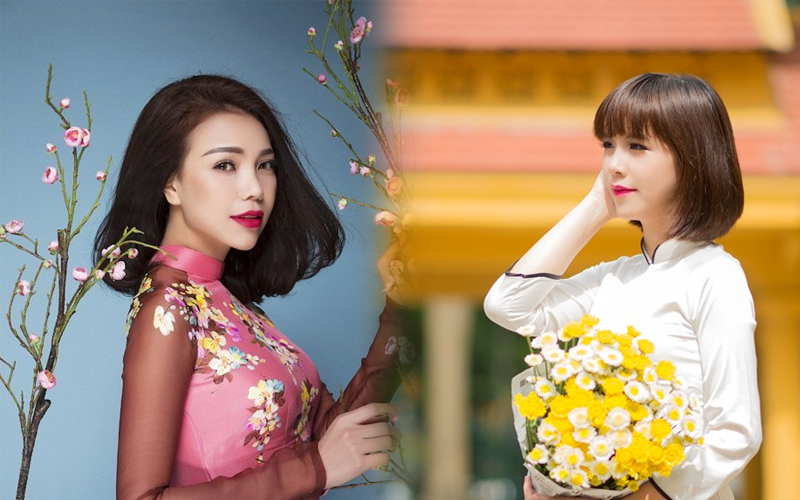 Bật Mí] 15+ kiểu tóc ngắn mặc áo dài vẫn dịu dàng, duyên dáng – Vietnam's  Next Top Model