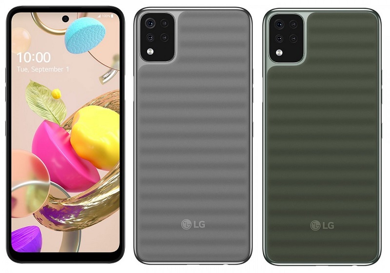 Mặt lưng với thiết kế công thái học giúp cầm nắm tốt hơn trên LG K42