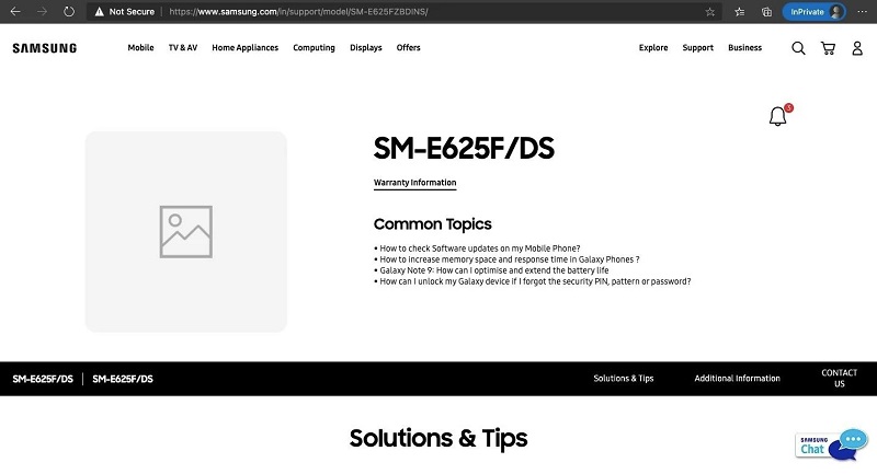 Samsung Galaxy F62 / E62 và Galaxy M02 có mặt trên trang web hỗ trợ của Samsung, ngày ra mắt đã đến rất gần