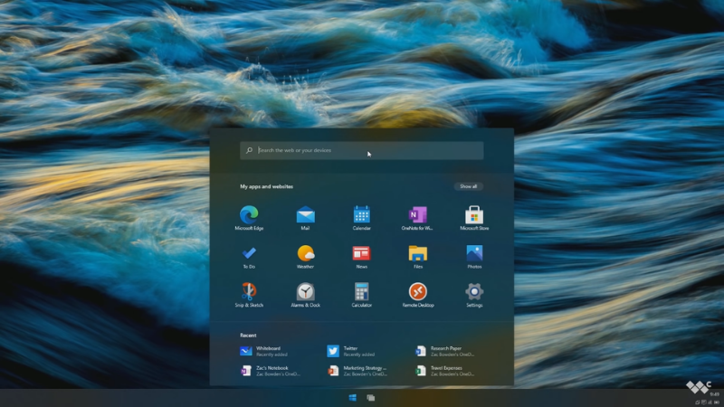 Mình nhận thấy giao diện Start Menu khá tương đồng với Start Menu trên Windows10 trước đó. Mình nhận thấy giao diện Start Menu khá tương đồng với Start Menu trên Windows10 trước đó.