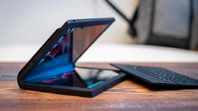 Windows 10X đáng lẽ phải xuất hiện khi chiếc Lenovo ThinkPad X1 Fold ra mắt. Windows 10X đáng lẽ phải xuất hiện khi chiếc Lenovo ThinkPad X1 Fold ra mắt.