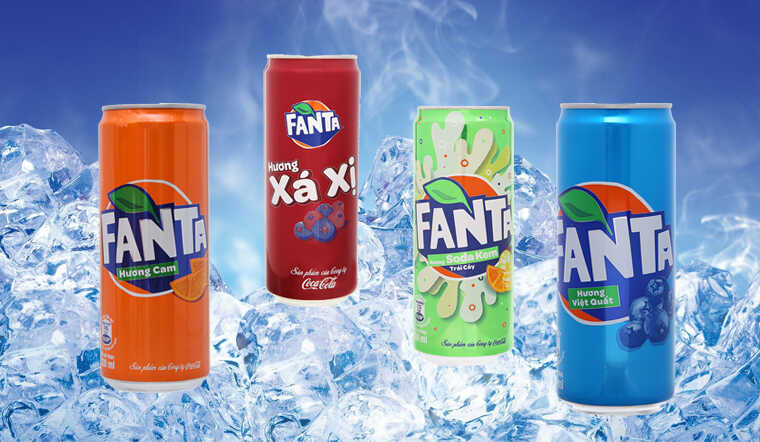 Khai xuân rộn rã với nước ngọt Fanta