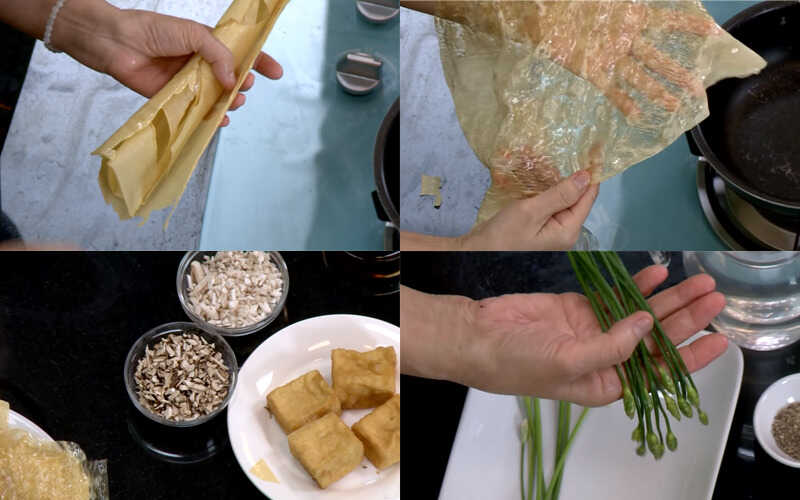 How to make tofu with delicious coconut water