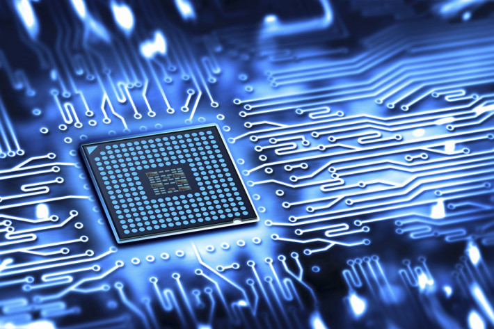 ảnh minh họa chip AI