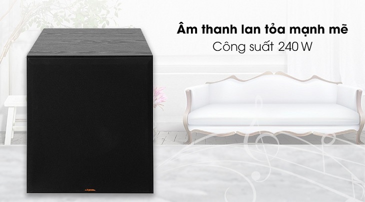 Loa siêu trầm Klipsch SUB100-BK 