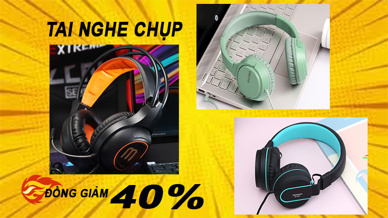 TAI NGHE CHỤP GIẢM SỐC TAI NGHE CHỤP GIẢM SỐC