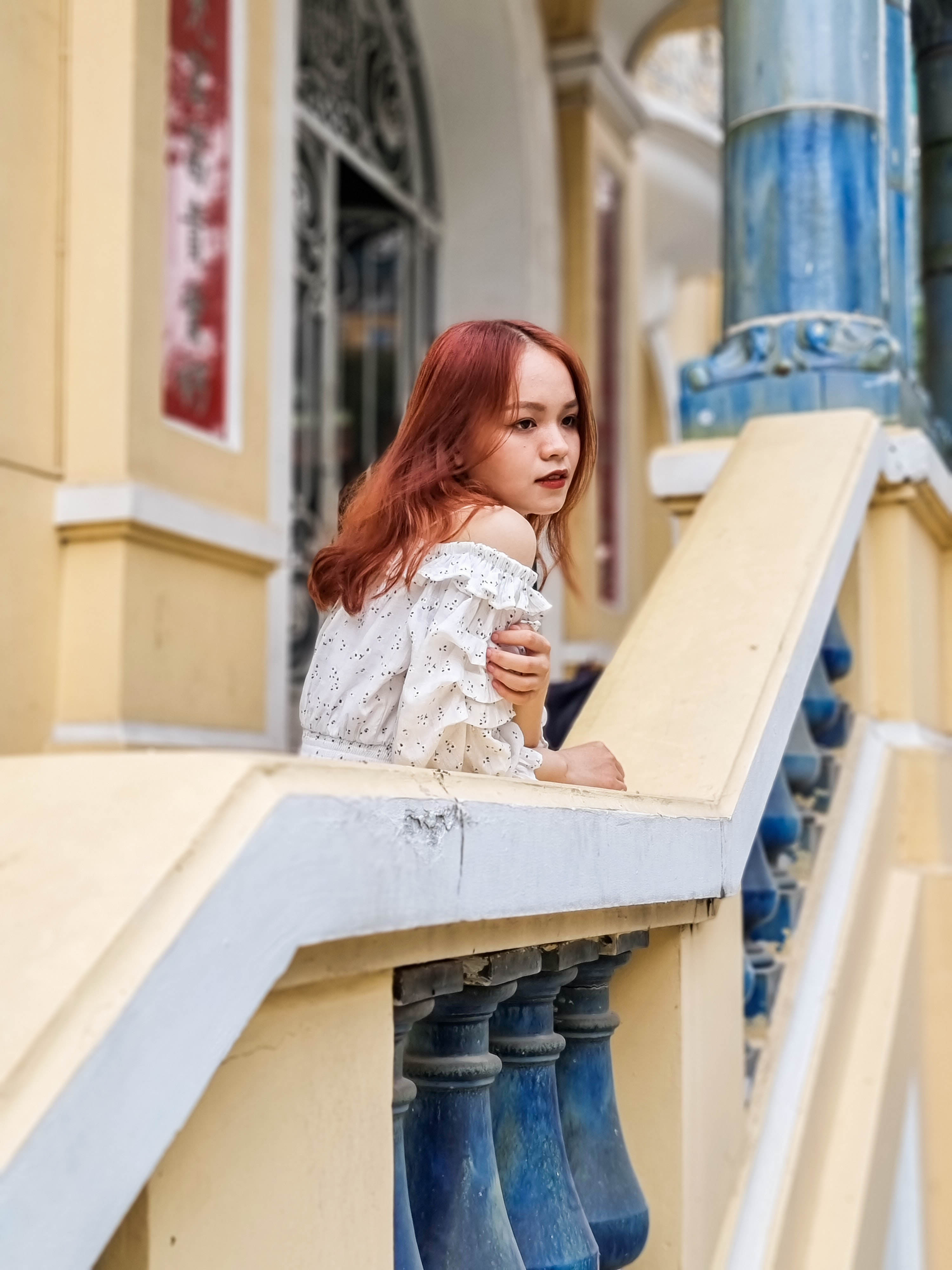 Ảnh chụp bằng chế độ xóa phông