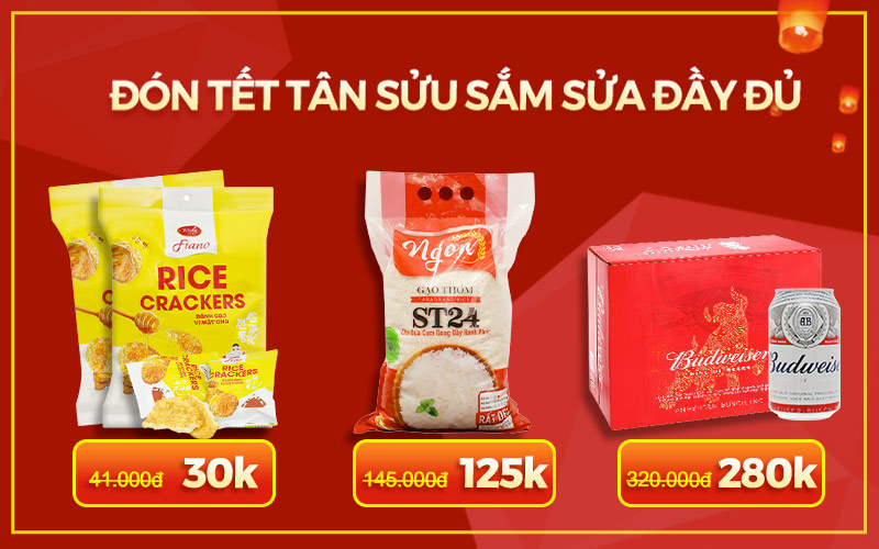 Đón tết tân sửu, sắm sửa đầy đủ Đón tết tân sửu, sắm sửa đầy đủ