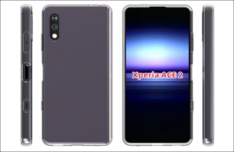 Thiết kế bị rò rỉ của Sony Xperia Ace 2