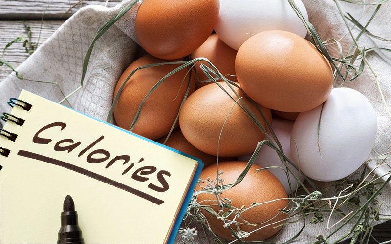 Cần tính lượng calo trong trứng khi giảm cân