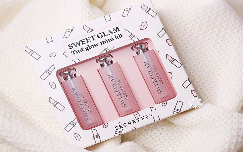 Son môi nước Secret Key Sweet Glam Tint Glow