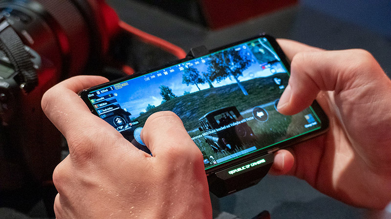 gaming trên smartphone