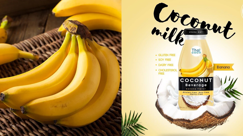 Sữa dừa Thai Coco vị Chuối