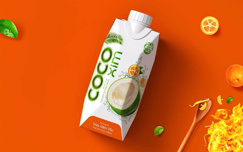 Nước dừa xiêm và tắc Cocoxim