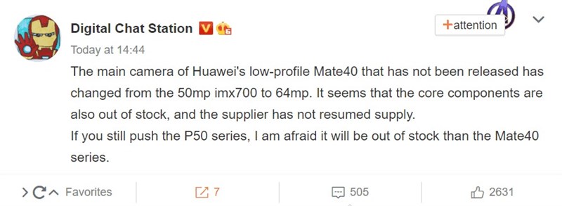 Bị Hoa Kỳ cấm vận nhưng Huawei vẫn dự trữ đủ chip Kirin 9000 dành cho Mate 40E, Huawei P50 và Mate X2