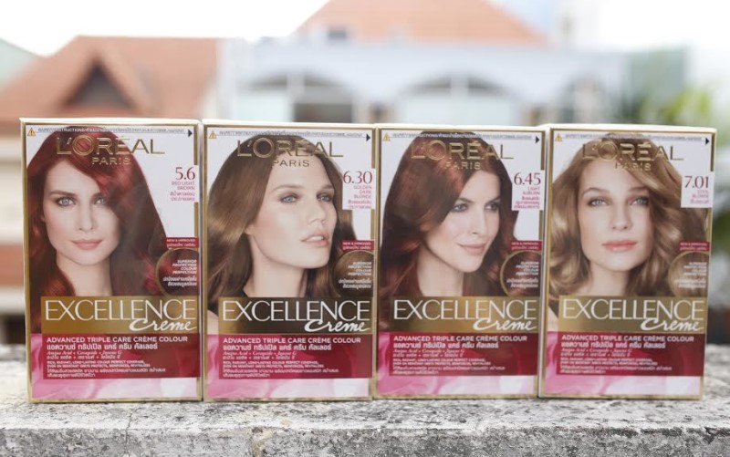 L'Oreal Excellence Creme.  Thuốc nhuộm
