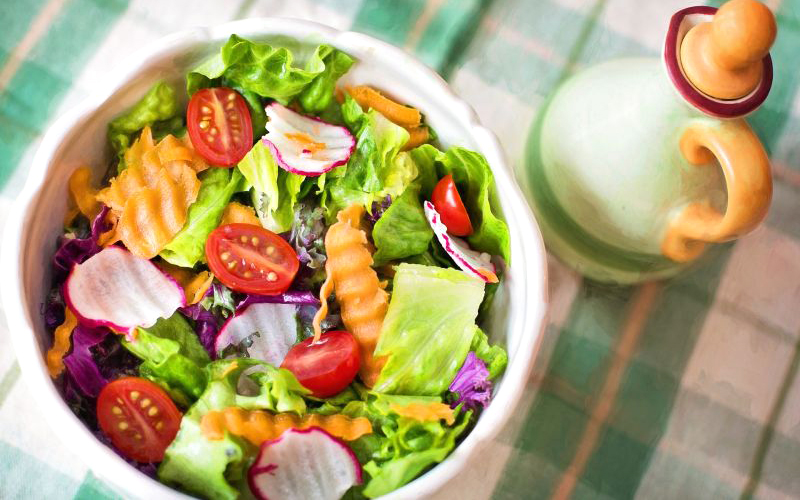 Ăn nhiều rau xanh giúp ăn ít mà không đói