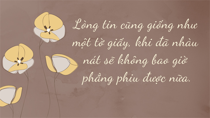Những câu danh ngôn, châm ngôn cuộc sống sâu sắc nhất