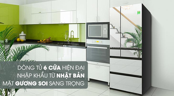 Tủ lạnh Panasonic cao cấp sở hữu vẻ ngoài tinh tế và sang trọng