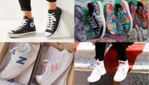 9 giày thời trang sneaker nữ 